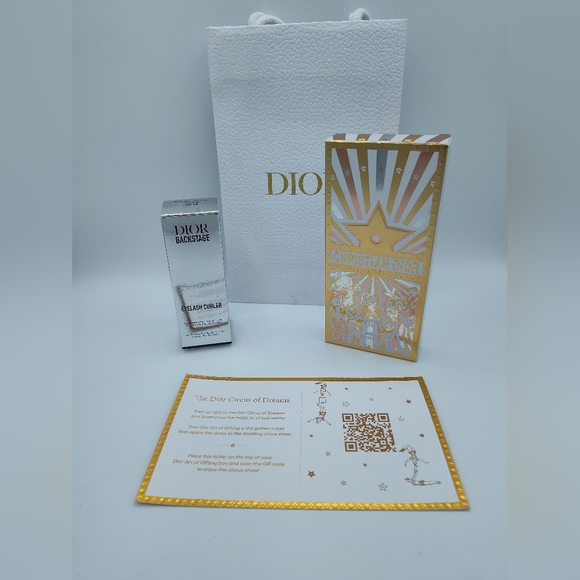 Dior Circus of Dreams Gift Set Mascara Overcurl Maximizer Eyelash Curler Bag - Picture 2 of 8